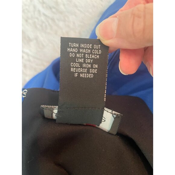 Teeze Me Black & Blue Fit and Flare Party Dress Size 9 NWT Cocktail Prom - Picture 12 of 12